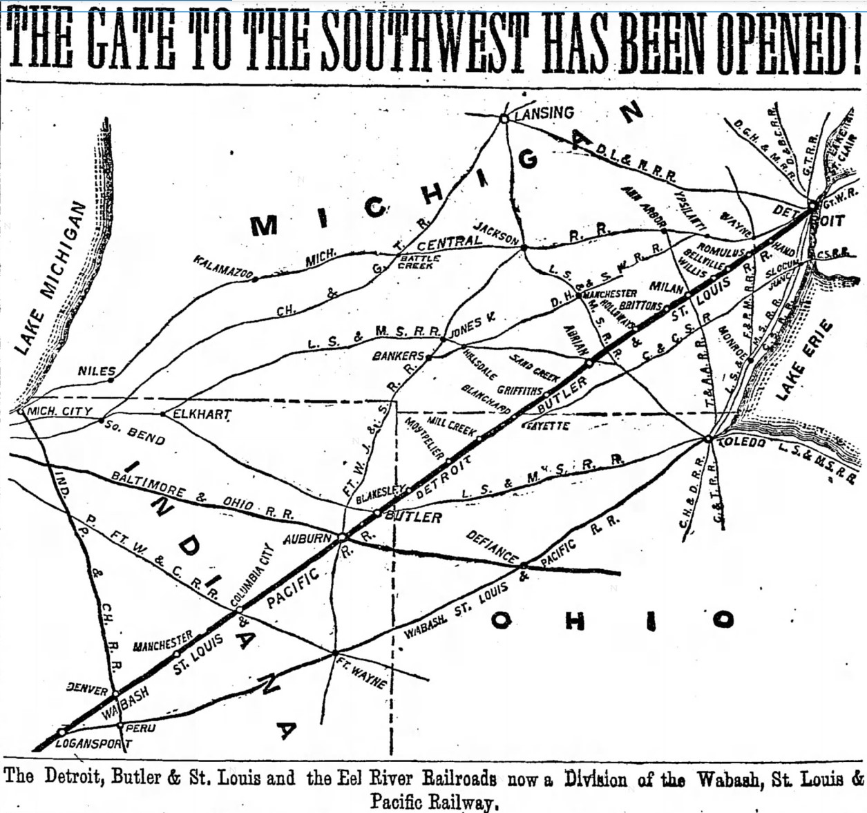 DB&SW Map